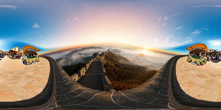 Great Wall at dawn